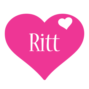 Ritt love-heart logo