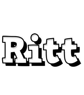 Ritt snowing logo