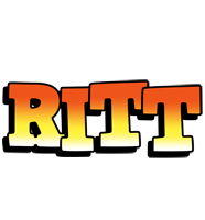 Ritt sunset logo