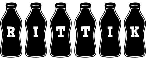 Rittik bottle logo