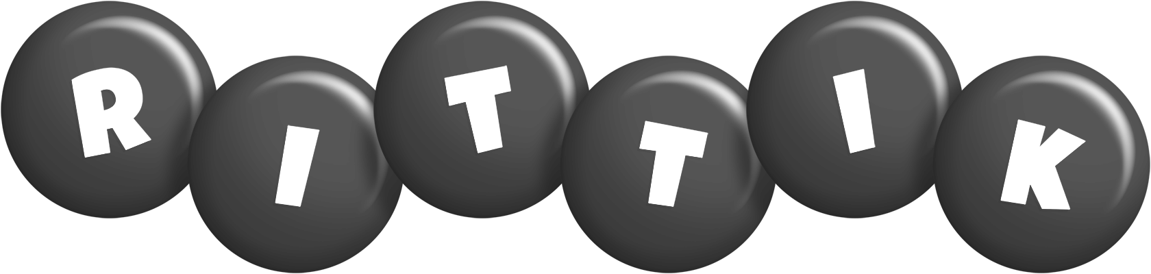 Rittik candy-black logo