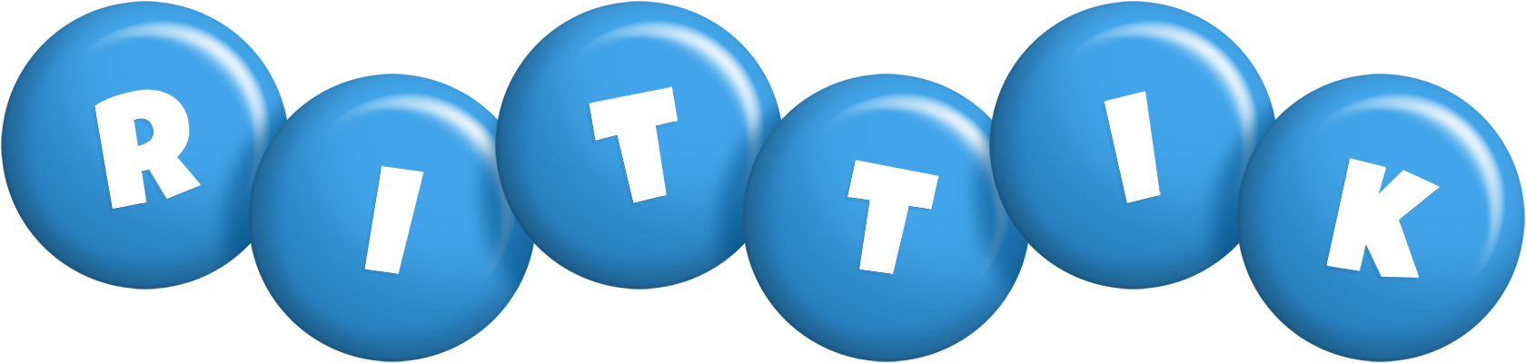 Rittik candy-blue logo