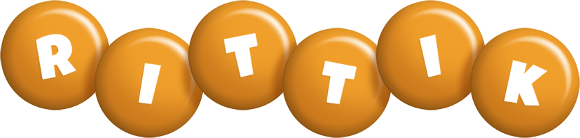 Rittik candy-orange logo