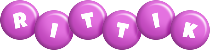 Rittik candy-purple logo