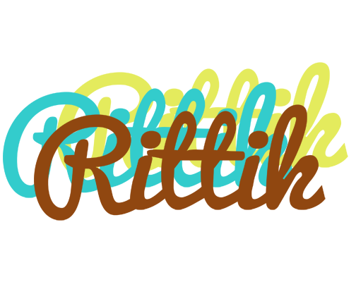 Rittik cupcake logo