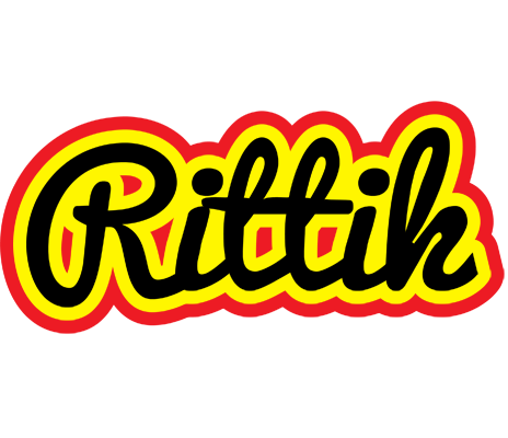 Rittik flaming logo