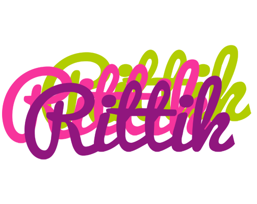 Rittik flowers logo