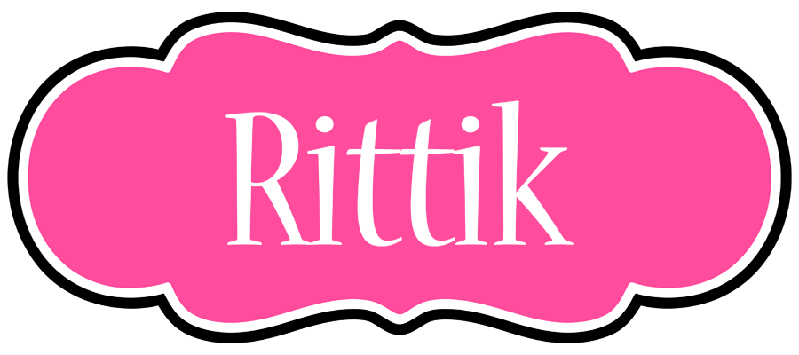 Rittik invitation logo
