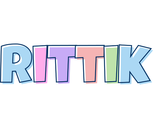 Rittik pastel logo