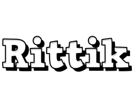 Rittik snowing logo