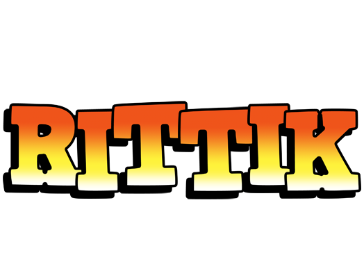 Rittik sunset logo
