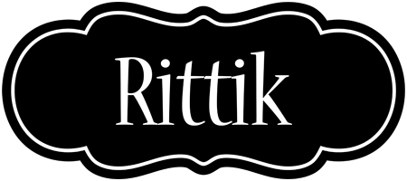 Rittik welcome logo