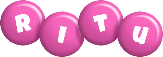 Ritu candy-pink logo