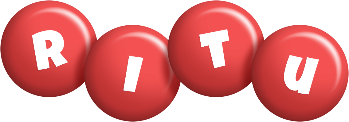 Ritu candy-red logo