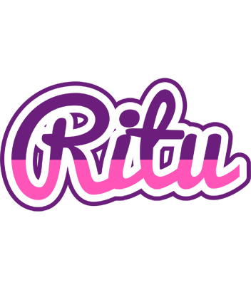 Ritu cheerful logo