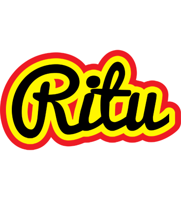 Ritu flaming logo