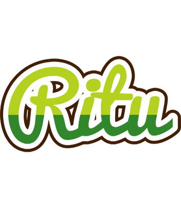 Ritu golfing logo