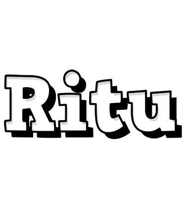 Ritu snowing logo