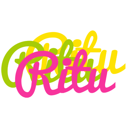 Ritu sweets logo