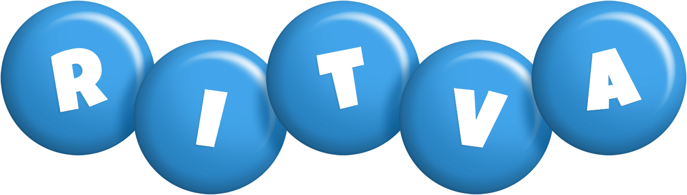 Ritva candy-blue logo