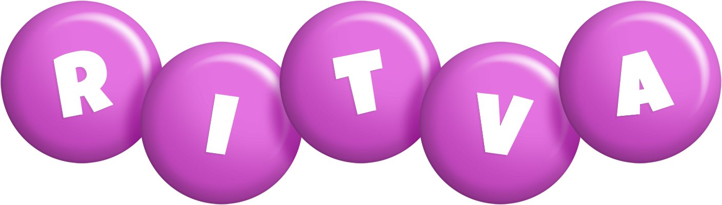 Ritva candy-purple logo