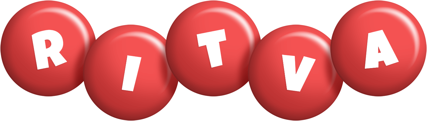 Ritva candy-red logo