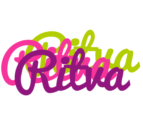 Ritva flowers logo