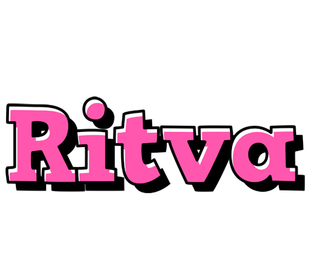 Ritva girlish logo