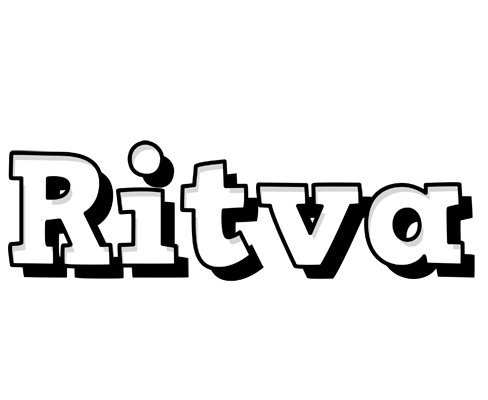 Ritva snowing logo