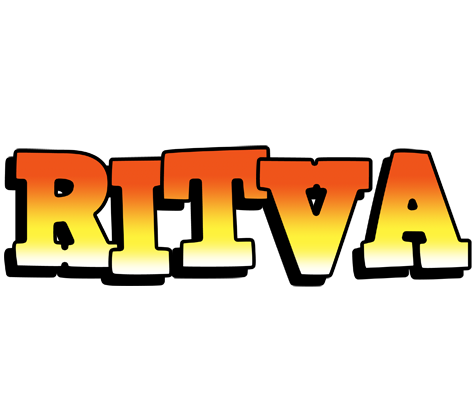 Ritva sunset logo