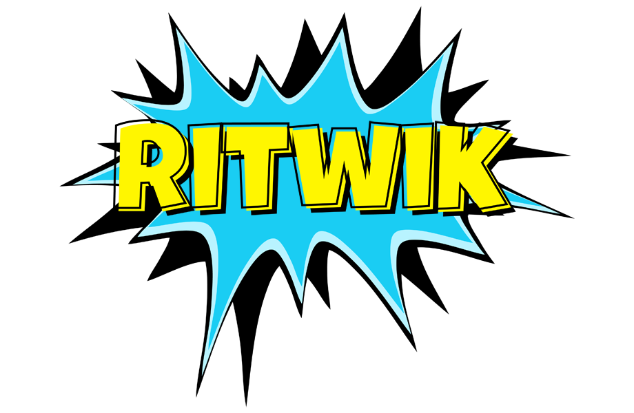 Ritwik amazing logo