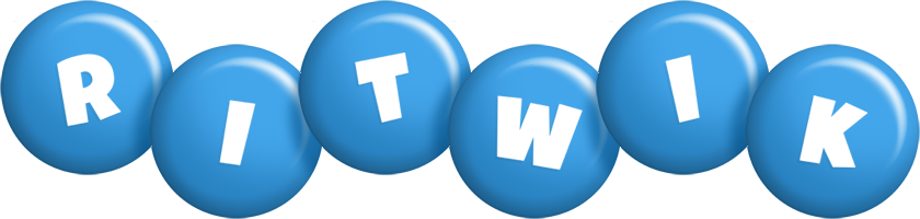 Ritwik candy-blue logo