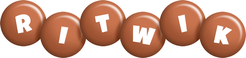 Ritwik candy-brown logo