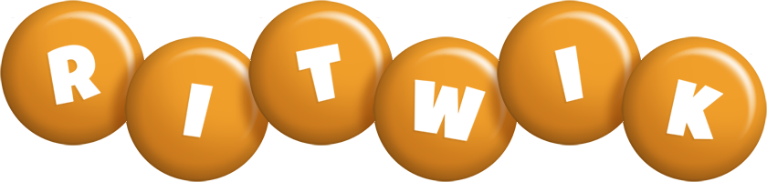 Ritwik candy-orange logo