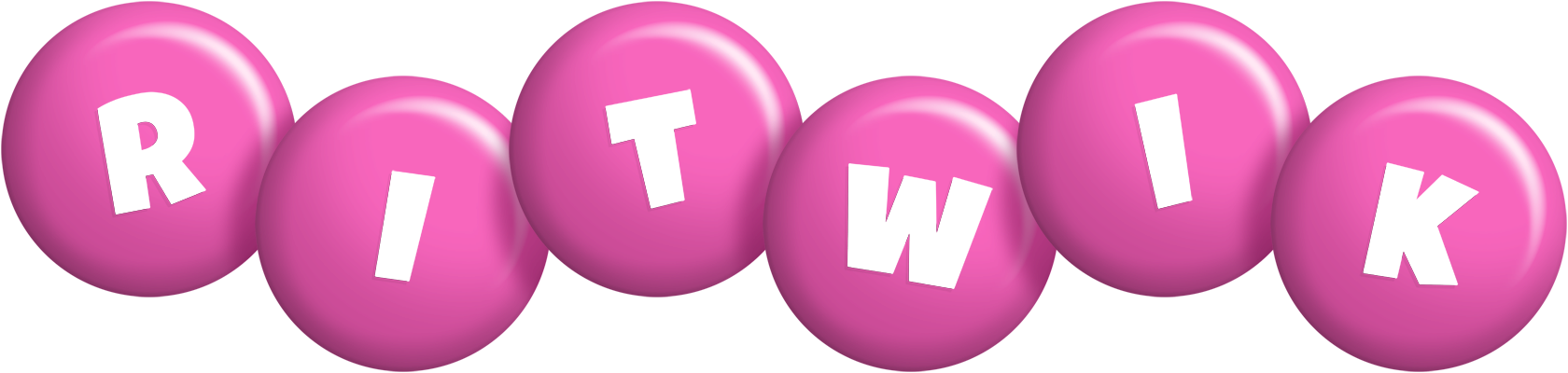 Ritwik candy-pink logo