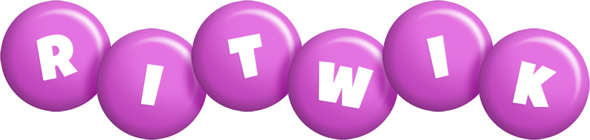 Ritwik candy-purple logo