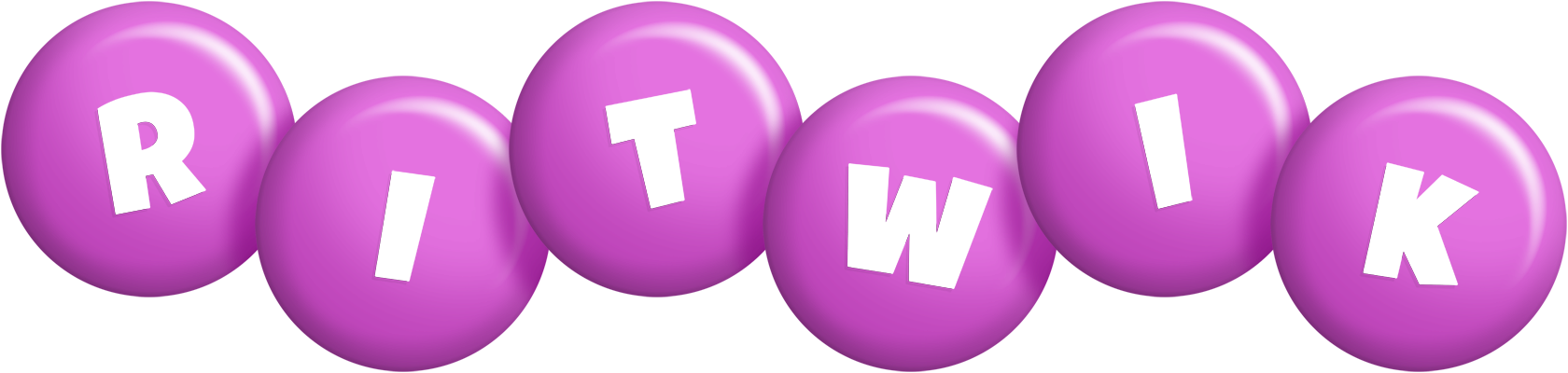 Ritwik candy-purple logo