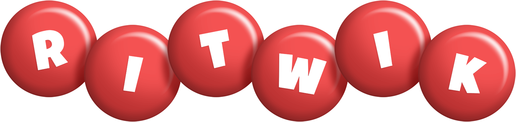 Ritwik candy-red logo
