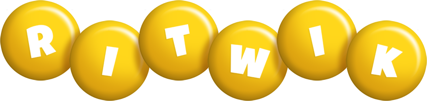 Ritwik candy-yellow logo