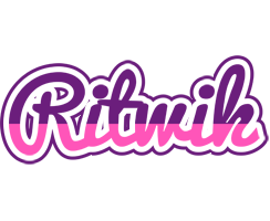 Ritwik cheerful logo