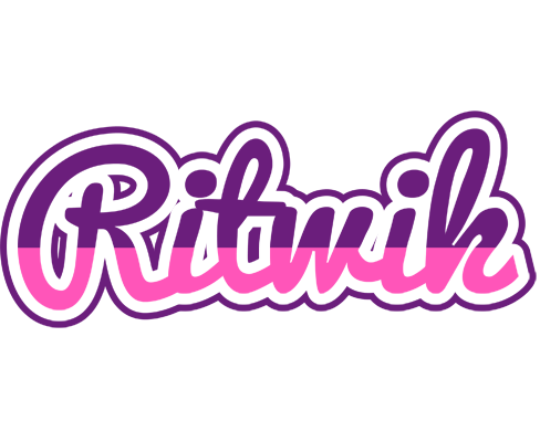 Ritwik cheerful logo