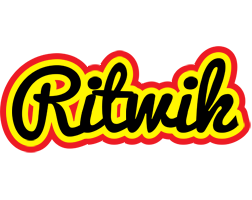 Ritwik flaming logo