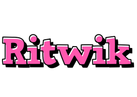 Ritwik girlish logo