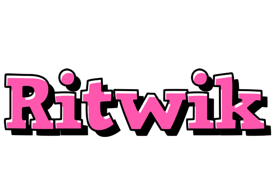 Ritwik girlish logo