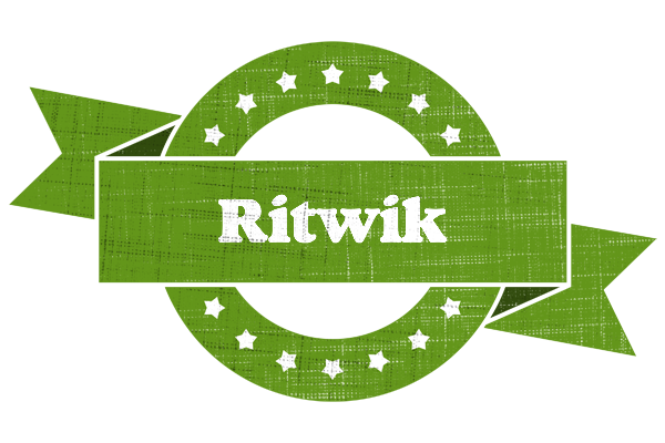 Ritwik natural logo
