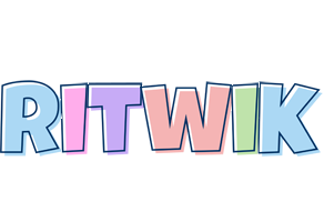 Ritwik pastel logo