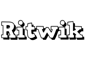 Ritwik snowing logo