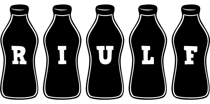 Riulf bottle logo
