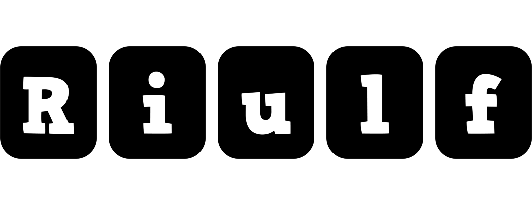 Riulf box logo