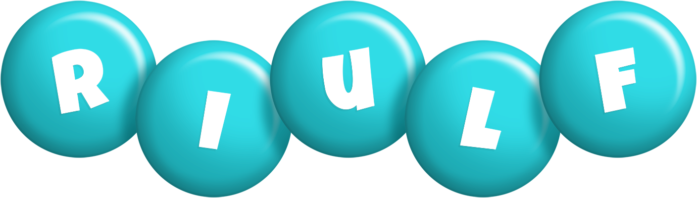 Riulf candy-azur logo